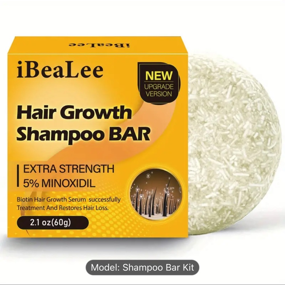 Hair growth bar soap